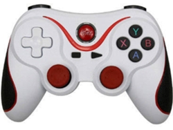 Controlador de juego T3/X3 para Ps3 Joystick inalámbrico Bluetooth 3,0 Android Gamepad Control remoto para juegos para Pc teléfono tableta 10 blanco YIZHOOD