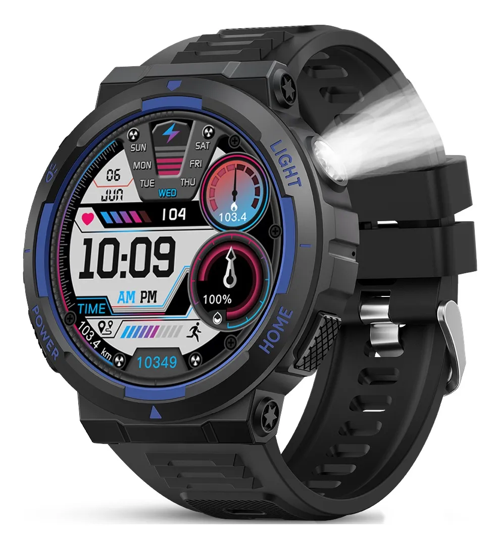 Reloj inteligente para hombre con llamadas Bluetooth y 3 ATM Vayotoy