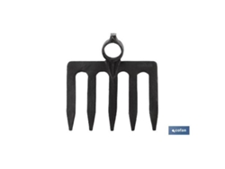 Rastrillo dientes piedra 200x165mm