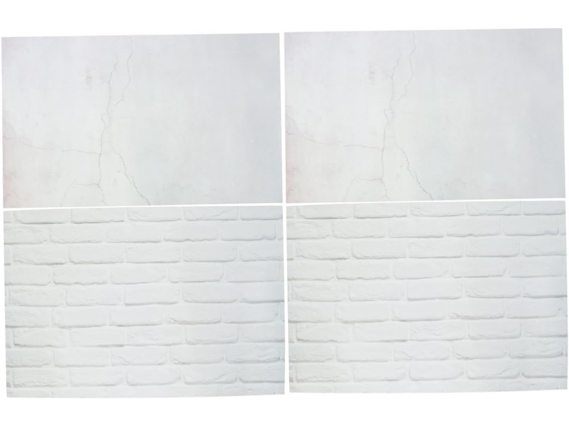 2 Fondos De Papel Fotográfico De Doble Cara Para Alimentos, Joyería Y Cosméticos.