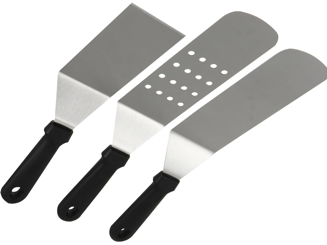 3 Pala Para Pizza De Acero Inoxidable, Piezas,