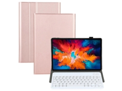 Teclado Bluetooth extraíble AM13 2 en 1 + funda protectora de cuero con soporte para Lenovo Tab P11 Pro