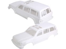 Carrocería Blanca Lc80 1/10 Para Coche Teledirigido De Escalada, Distancia Entre Ejes Cx10 Para Piezas De Juguete, Material Abs.
