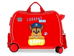 Maleta de Cabina NICKELODEON Ride-On La Patrulla Canina Playful Rojo (50x38x20cm - 38 L)