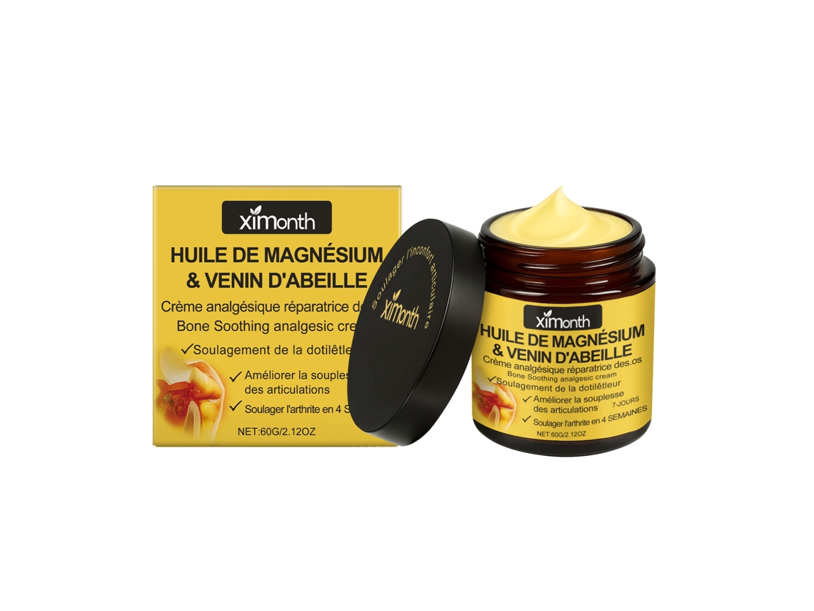 Crema para el alivio de las articulaciones con veneno de abeja