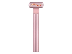 Varita facial de terapia de luz roja para rostro y cuello. Dispositivo facial de microcorriente para masaje facial antienvejecimiento.