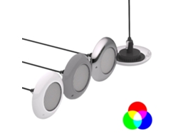 Foco Led Piscina Proyector 250 Easy Way Rgb 18w 520lm Ip68 - Inox
