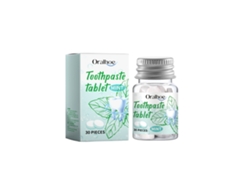 Pastillas de pasta de dientes sólidas con sabor a menta fresca