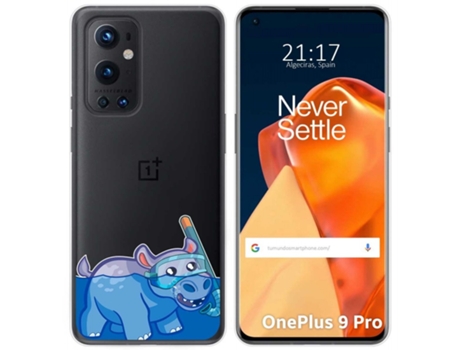 Carcasa OnePlus 9 Pro 5G TUMUNDOSMARTPHONE Dibujos Transparente Multicolor