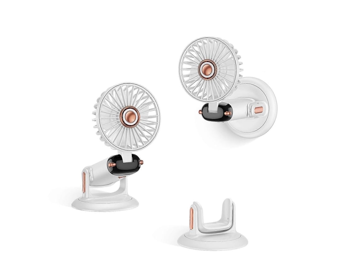 Ventilador De Mesa Portátil Dobrável Com Rotação De 360 ​​graus Mini Ventilador Portátil Recarregável Montado Na Parede