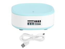 Mini Purificador De Aire Portátil Para Coche, Filtración De Iones Negativos, Purificación Del Aire Y Eliminación De Formaldehído (azul)