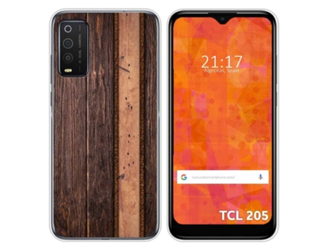 Carcasa TCL 205 TUMUNDOSMARTPHONE Dibujos Multicolor