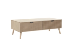 Mesa Centro Abeto Mdf Marron 120x60x42,5cm