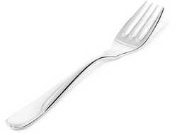 Set 6 Tenedores de Pescado ALESSI Nuovo Milano (Gris - Acero Inox - 19 cm)