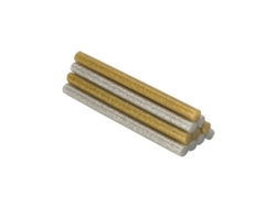 Barras de cola termofusible Salki 430208 Plateado Dorado Purpurina Decoración Ø 8 x 95 mm (22 Unidades)