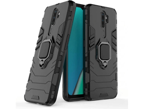 Carcasa Oppo A5 2020, A9 2020 G4M Protección Militar Magnética Negro