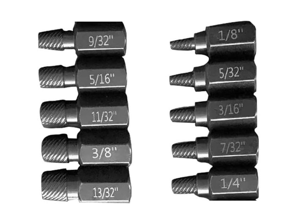 Extractor De Tornillos Y Tuercas Ouw Resistente Industrial Para Tornillos Dañados, Extracción Eficiente