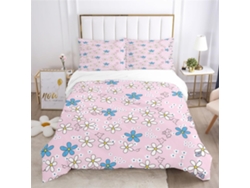 Juego Ropa Cama Estampado Funda Nórdica Almohada Material Microfibra Color Juego Niños Diseño 240 X 260 Cm