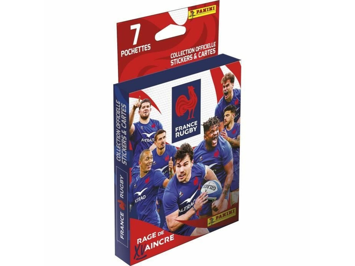 Pack de cromos PANINI France Rugby 7 Sobres