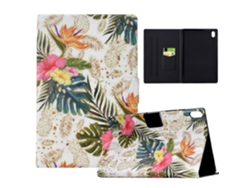 ZRUXE Funda para iPad 10Th Gen 10.9 2021 Dibujo Colorido Eléctrico Prensado Smart Leather Tablet Cover Piña Oro
