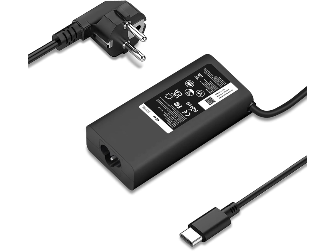 Cargador USB C de 65 W para Dell Chromebooks 3300, 3380, 3400, 3500, 5190, 5300, 5400, 7200 y 7300 Latitude 5420 y 5320 Eifson