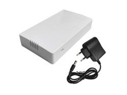 Switch Ethernet 8 Portas 10/100mbps 100m Baixo Consumo Compatível Protocolo Ieee Plug Eu