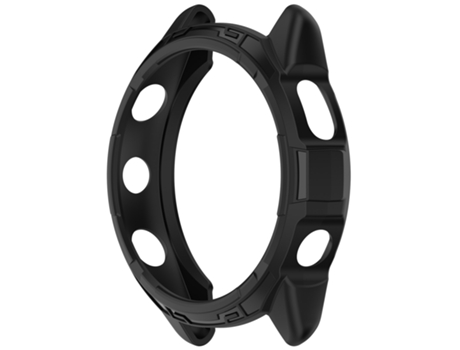 Estojo protetor para smartwatch TPU Negro Garmin Forerunner 265 INF