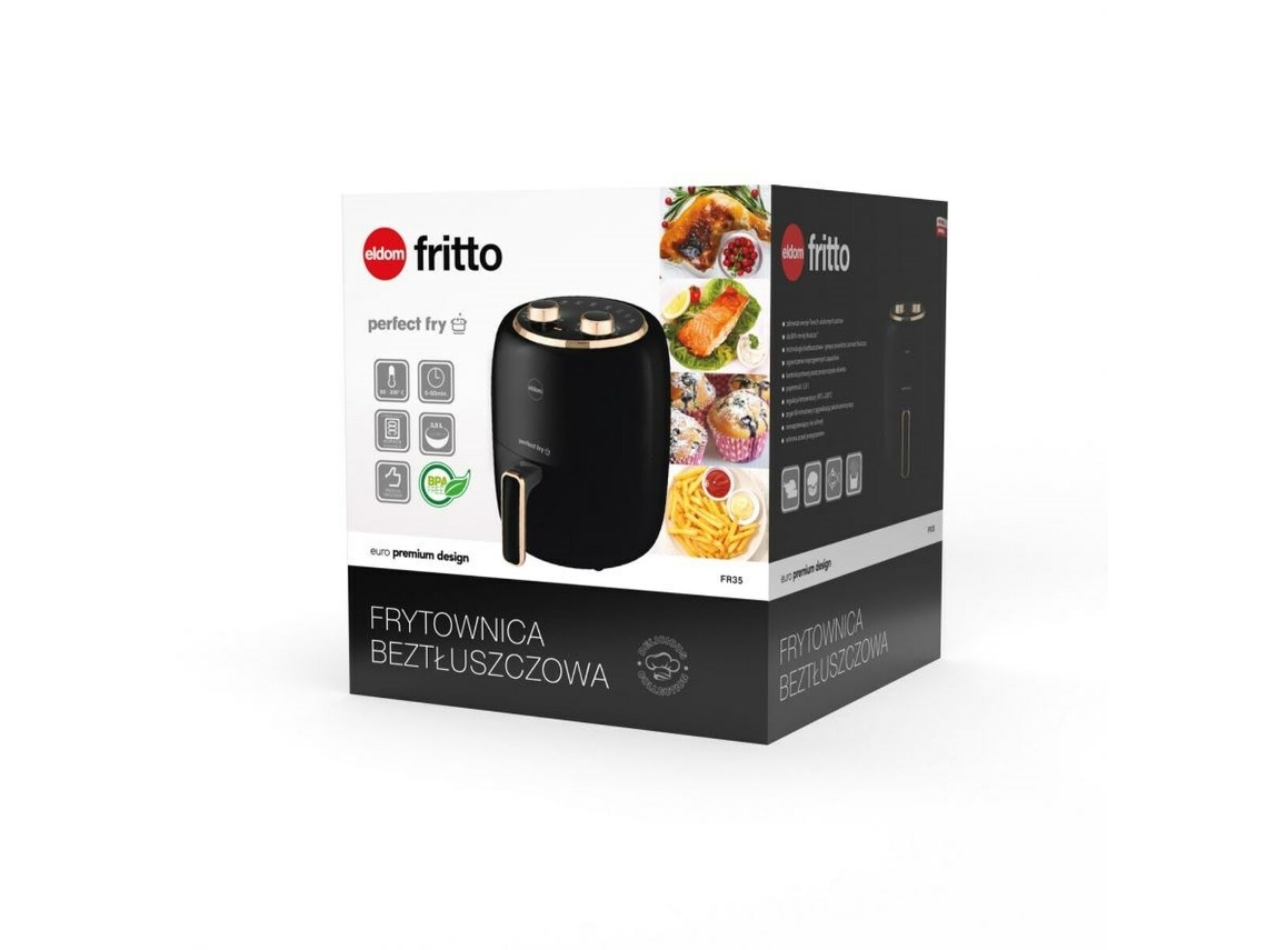 Freidora de Aire ELDOM FR35 (1300 W - 3,5 L)