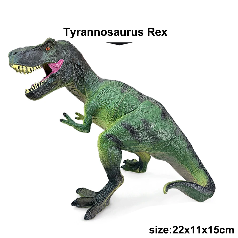 Colección de figuras de acción de la serie de juguetes Dinosaur World