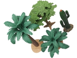 Slowmoose 4 Mini Plantas Artificiales DIY