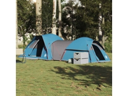 Tienda de campaña para 5 personas, tela impermeable, color azul, Wsd799315 Lovely Home