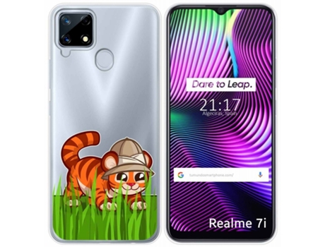 Carcasa Realme 7i / Narzo 30A TUMUNDOSMARTPHONE Dibujos Transparente Multicolor