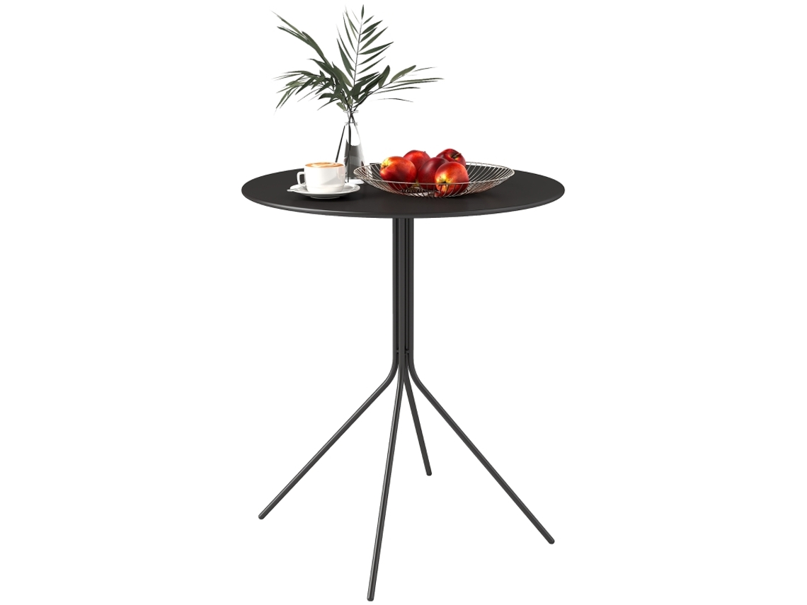 Mesa de jardín doble Ø60