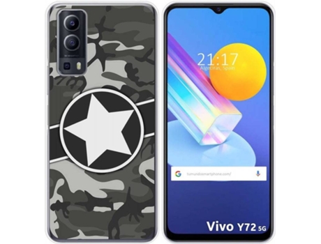 Carcasa Vivo Y52 5G TUMUNDOSMARTPHONE Camuflaje 02 Multicolor