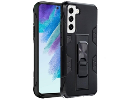 Funda Cool para Samsung G990B Galaxy S21 Fe Hard Clip Negro