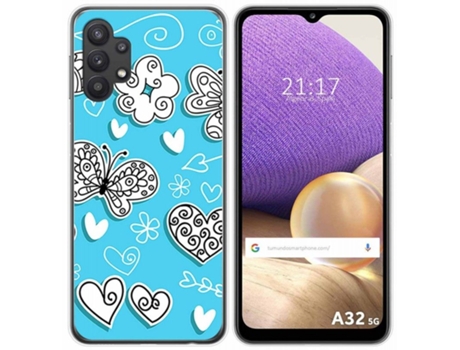 Carcasa Samsung Galaxy A32 5G TUMUNDOSMARTPHONE Dibujos Multicolor