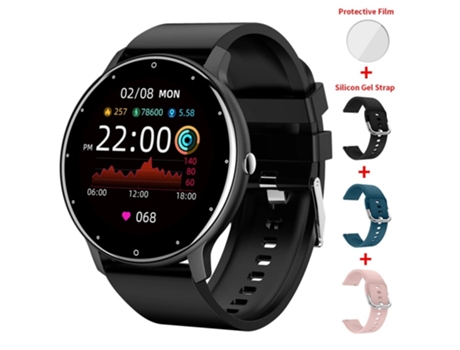 Reloj elegante del deporte de las mujeres del reloj para la aptitud Smartwatch de la prenda impermeable de la mujer de los hombres VEANXIN