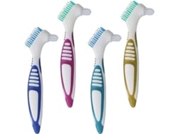 Cepillos Para Prótesis Dentales Con Cabezales De Doble Cara Para Una Limpieza Eficaz De Las Prótesis.