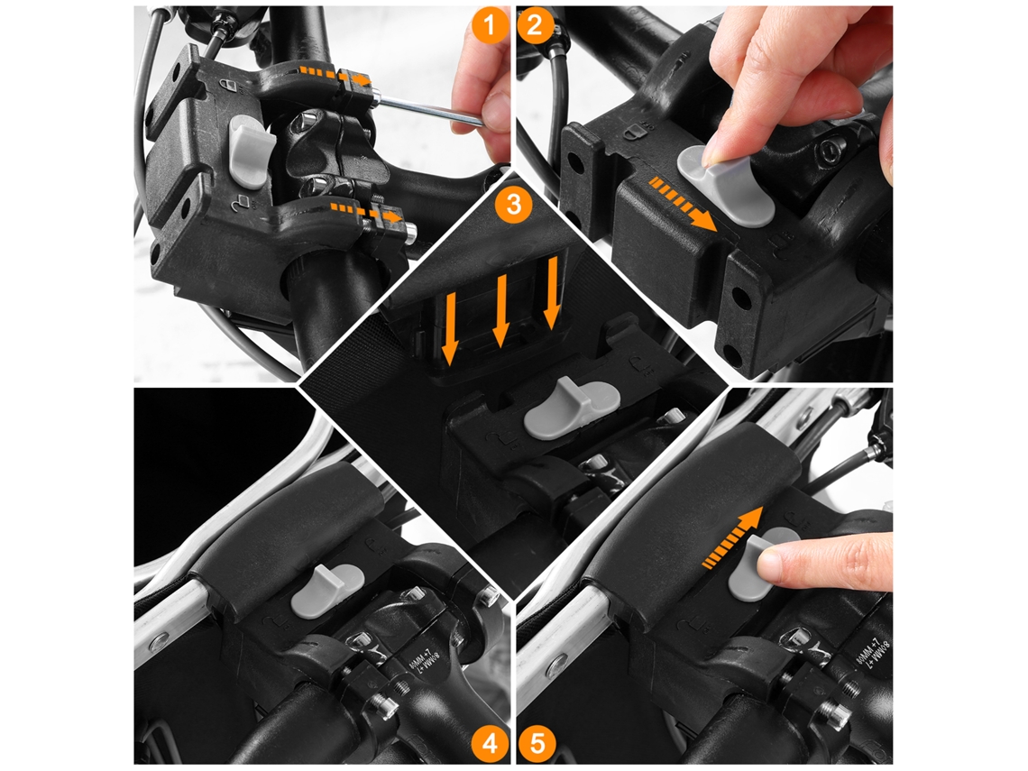 Cesta Plegable Para Bicicleta Con Transportín Desmontable Para Mascotas, Ideal Para Ir De Compras Y Desplazarse Por La Parte Delantera Y Trasera.