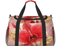 Bolsa de viaje resistente con cremallera, sin marca.