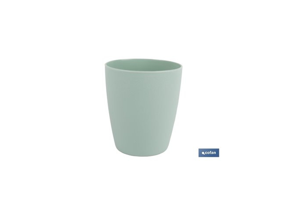 Vaso De Agua Verde Agua Modelo Nara 400ml (venta Unitaria)