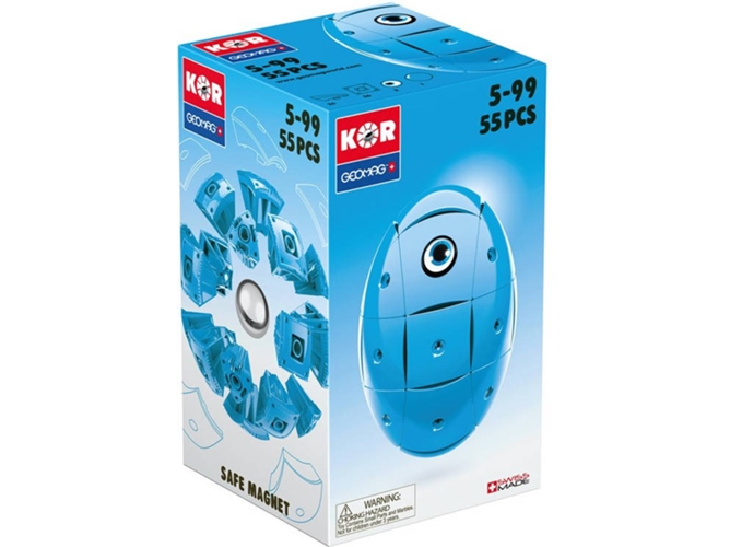 Juguete de Imán de Neodimio GEOMAG GM673 (Azul - Edad Mínima: 5)