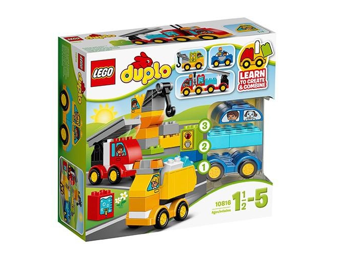 LEGO Duplo: Mis primeros coches y camiones 10816 (Edad Mínima: 1,5 - 36 Piezas)