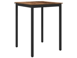 Mesa de bar | Mesa de bistró de pie en madera procesada