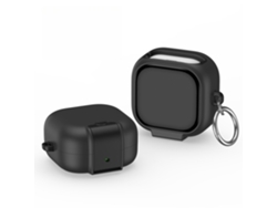 Funda protectora para auriculares Samsung Galaxy Buds4 Pro, protección completa / 1 pieza (negro) Czhhmart