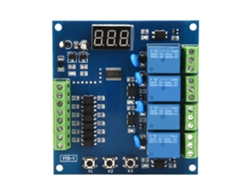 Módulo Relé Led Programable 4 Canales Con Temporizador Retardo 24vdc Yys-1