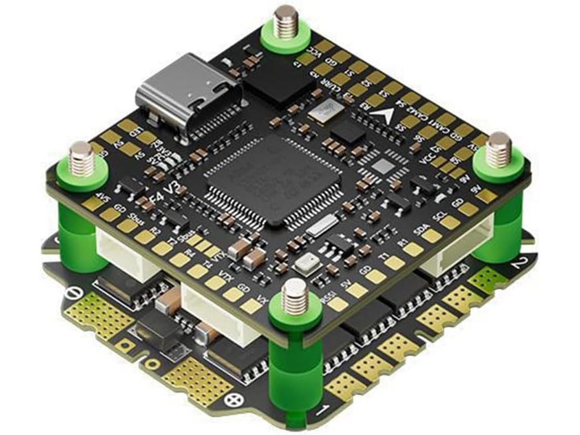 F465 V3 Fcesc Fpv Stack F405 Controlador De Volumen 65a Am32 Esc Double Bec Para Drone Rc