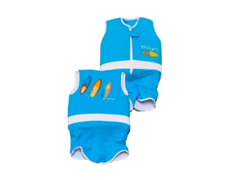 Bañador PLOUF Infantil Hawaii con Flotadores Dispositivo Antiahogamiento 3 años - 15 kilos