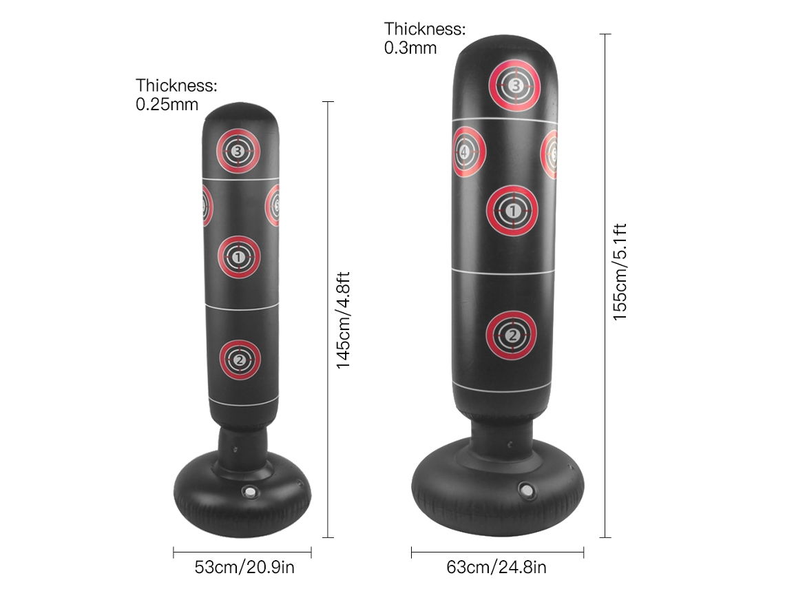 Torre De Boxeo Inflable De Pvc Para Fitness, Ideal Para Interiores