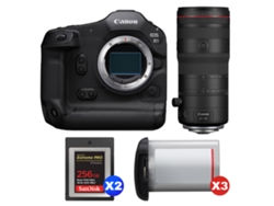 Canon Eos R1 + Rf 24-105mm F/2.8 L Is Usm Z + 2 Sandisk 256gb Extreme Pro Cfexpress Type B + 3 Canon Lp-e19 + Ebook Pricedirect